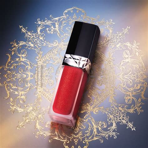 rouge a levre dior sans transfert pailleté|Rouge Dior Forever Liquid Sequin .